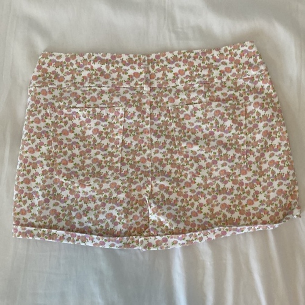 🌸 cottagecore high-rise Corset shorts floral NWT - Picture 5 of 9